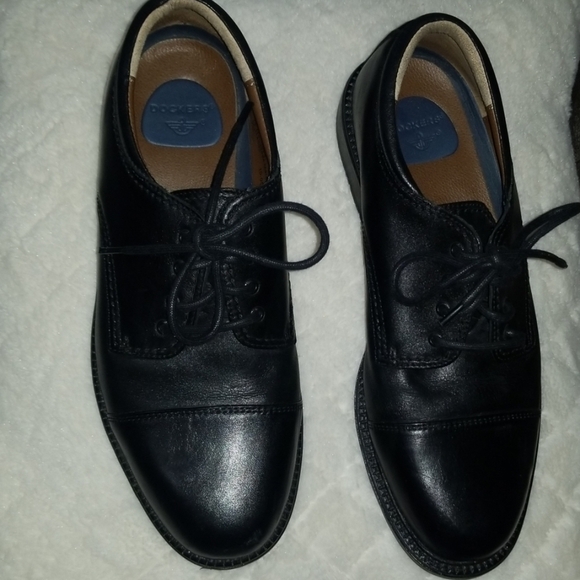 Men\'s Black Dockers Gordon style in black sz 10.5